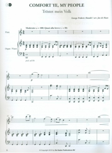 Haan, Jan de - A festive Christmas (dwarsfluit)