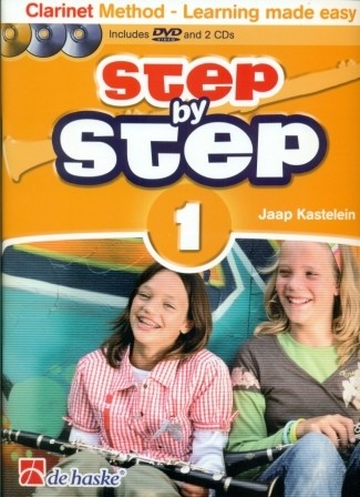Kastelein, Jaap - Clarinet Step by Step (book 1)