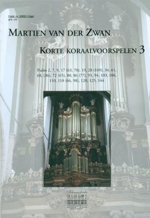 Zwan, Martien van der - Koraalvoorspelen deel 3 (Klavar)