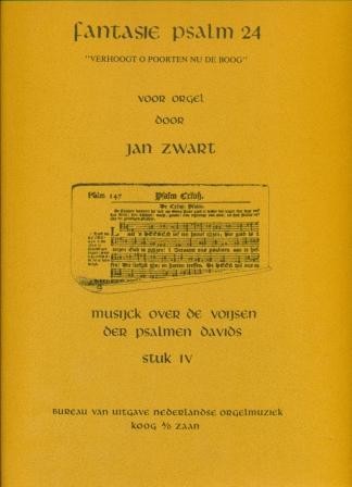 Zwart, Jan - Fantasie over Psalm 24 (Stuk 4) (Actie)
