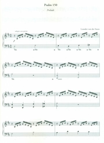 Steen, Leander van der - Liedimpressies voor piano (deel 2)