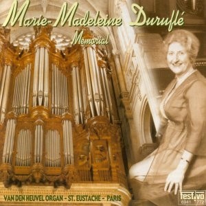 Duruflé, Marie-Madeleine  - Memorial in St. Eustache Parijs