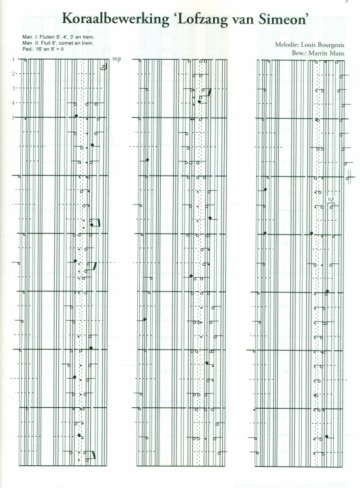 Mans, Martin - Kerstsuite II voor orgel (Klavar) (25)