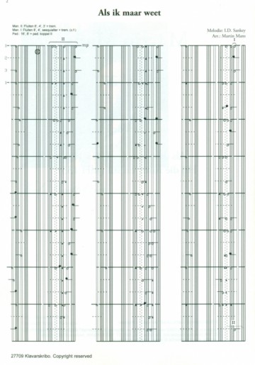 Mans, Martin - Bewerkingen Johannes de Heer: Als ik maar weet / Hij die rustig en stil (deel 27) (Klavar)