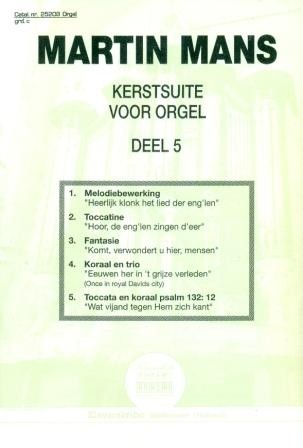 Mans, Martin - Kerstsuite (5) (Klavar)