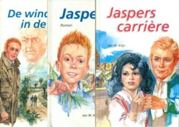 Klijn, Jan W. - Jasper trilogie 4dl. compleet (Actie!)