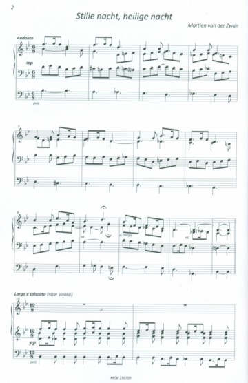 Zwan, Martien van der - Advent en Kerstmuziek voor orgel