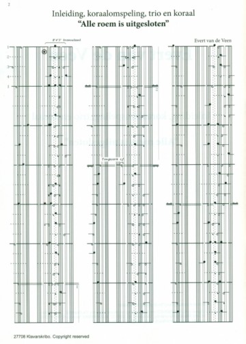 Veen, Evert van de - Allle roem is uitgesloten (Klavar)