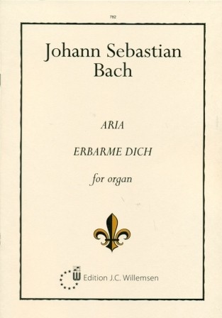 Bach, Johann Sebastian - Erbarme Dich for organ