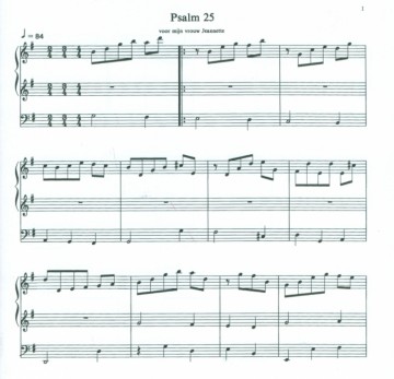 Sanderman, Dick - Zeven eenvoudige koraaltrio's