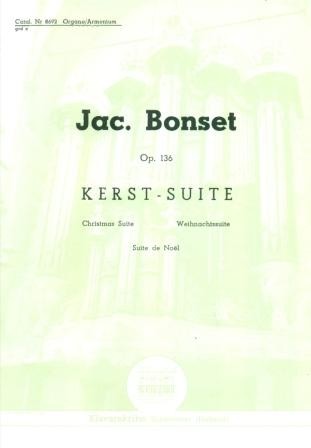 Bonset, Jac. - Kerst-suite (Klavar)