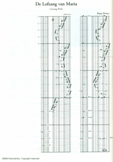 Prince, Hans - De Lofzangen (Klavar)