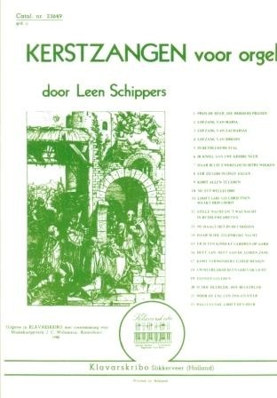 Schippers, Leen - Kerstzangen (Klavar)