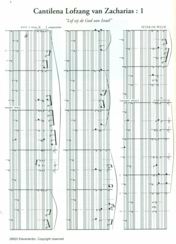 Wilde, Peter de - Kerstgezangen (deel 1) (Klavar)