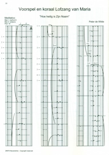 Wilde, Peter de - Kerstgezangen (deel 2) (Klavar)