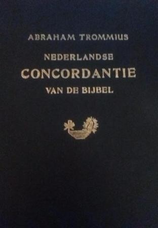 Trommius - Nederlandse Concordantie van de Bijbel (22e druk)