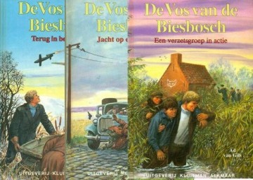 Gils, Ad van - Verzetsgroep in actie / Jacht op een verrader / Terug in bezet gebied