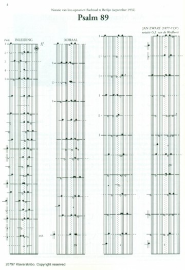 Zwart, Jan - Koraalmuziek voor orgel (2) (Klavar)