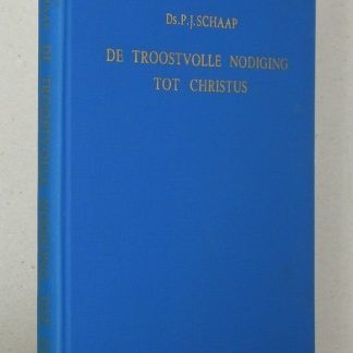Schaap ds pj   de troostvolle nodiging tot christus a