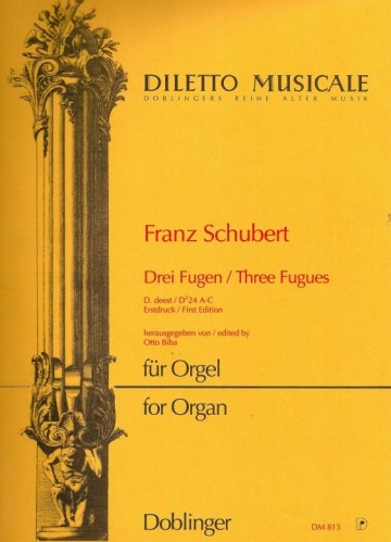 Schubert franz drei fugen three fugues