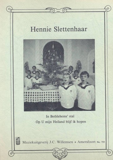 Slettenhaar hennie   in bethlehems stal op u mijn heiland blijf ik hopen wil755