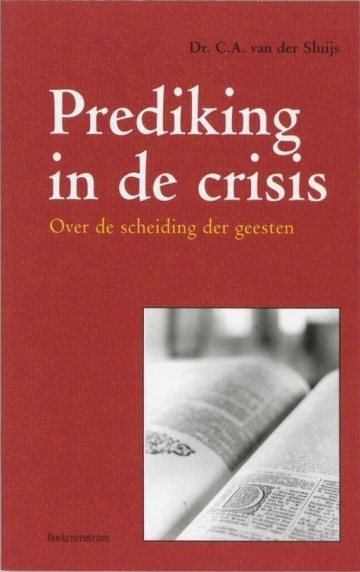 Sluis dr ca van der   predking in de crisis 9789023905790