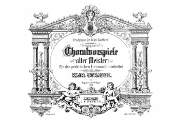 Straube   choralvorspiele alte meister edition peters 3048 2
