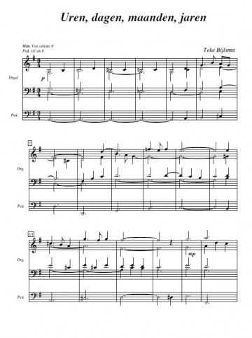 Teke uren dagen maanden jaren