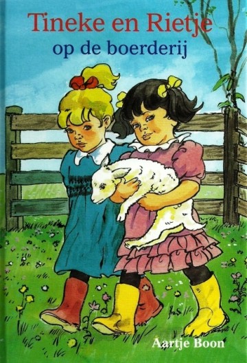 Tineke en rietje op de boerderij