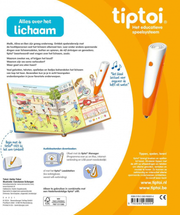 Tiptoi alles over het lichaam ravensburger tiptoi
