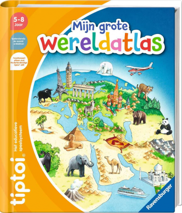Tiptoi mijn grote wereldatlas