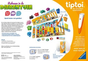 Tiptoi ravensburger rekenen in de dierentuin