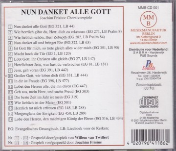 Twillert willem van   koraalbewerkingen joachim frisius