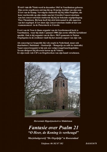 Veen evert van de   psalm 21 noten 1