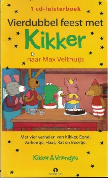 Vierdubbel feest met kikker 1 cd luisterboek