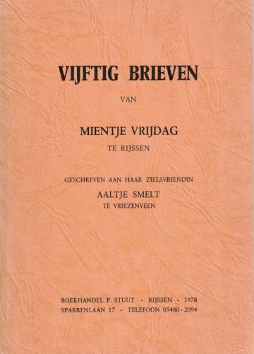 Vijftig brieven mientje vrijdag