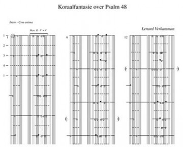 Verkamman, Lenard - Rondom de eredienst (7) Klavar