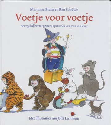Voetje voor voetje beweegliedjes voor peuters op muziek van jean van vugt