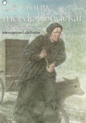 Vrouw met de hondekar front