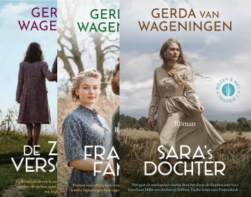 Wageningen gerda van   de zussen verschoor  frannies familie  saras dochtern  trilogie compleet