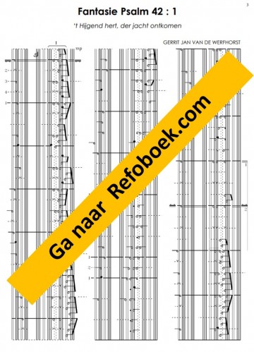 Werfhorst gerrit jan van de  fantasie psalm 42 vers 1 klavar kl 29256 klavarskribo klavar 29256 voorbeeld
