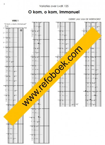 Werfhorst gerrit jan van der   kerstvariaties 5 klavar inhoud klavarskribo 29118 kerst