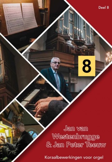 Westenbrugge jan van  jan peter teeuw   koraalbewerkingen voor orgel   jubileumbundel i deel 8 noten 0