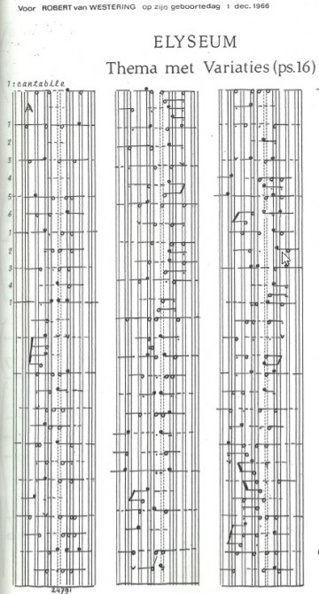 Westering muzikale meditaties klavar   voorbeeld 1
