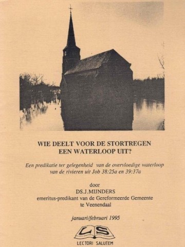 Wie deelt voor de stortregen een waterloop uit