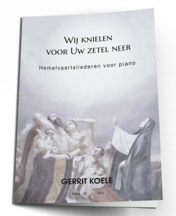 Wij knielen voor uw zetel neer