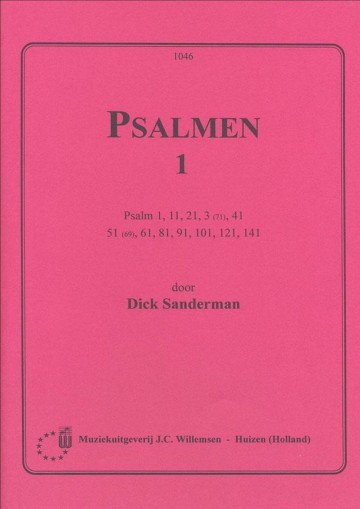 Wil10461 dick sanderman psalmen deel 1