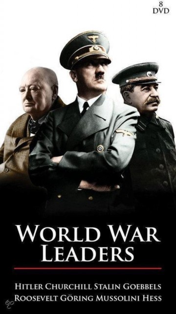 World war leaders 8 dvd 8 documentaires hitler churchill stalin goebbels roosevelt goring mussolini hess
