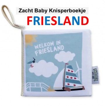 Zacht knisper babyboekje   welkom in friesland 0