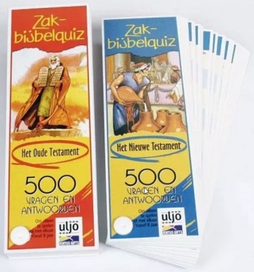 Zakbijbelquiz   oude en nieuwe testament   51264